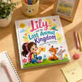 Personalized Lost Animal Kingdom Book, Custom Name Secret Talent Adventure Storybook, Secret Talent Quest Gift for Curious Kids